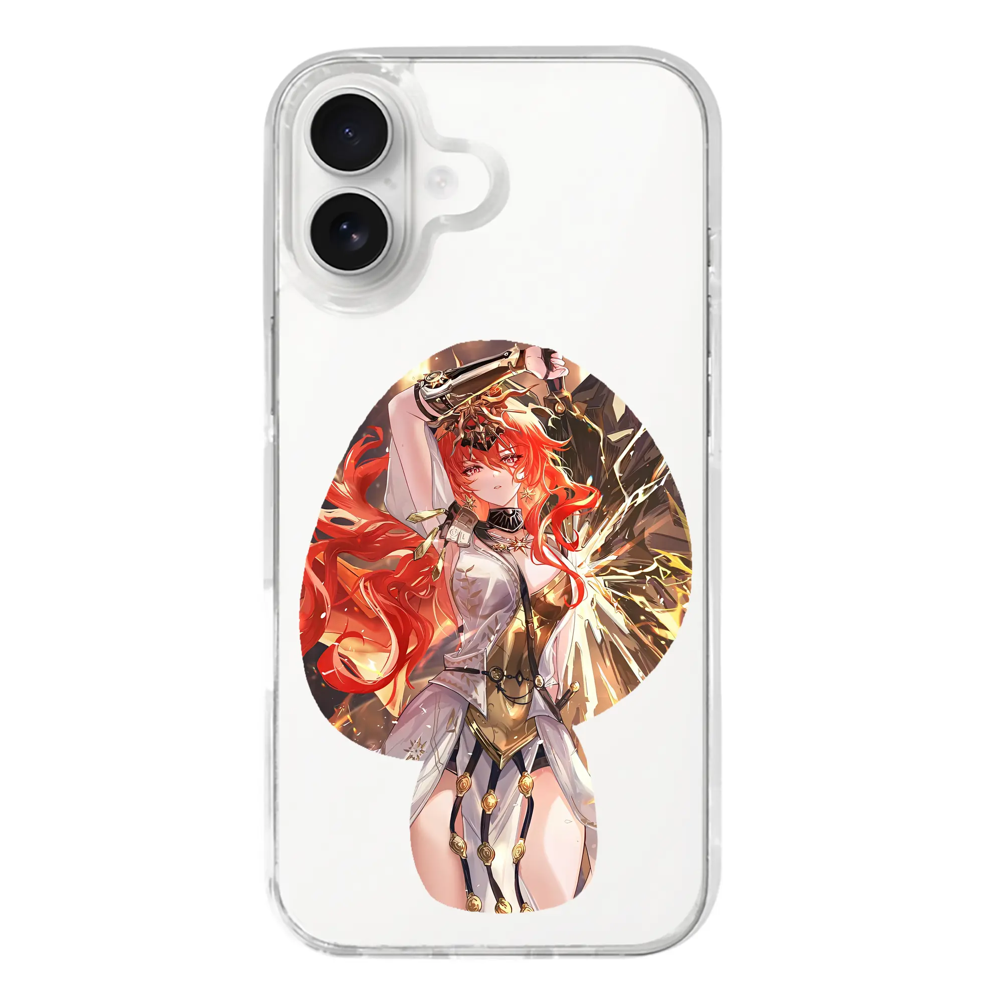 鳴潮 グッズ オーガスタ - iPhone 17シリーズ 透明スマホケース – 薄型・耐衝撃・精密フィット保護カバー